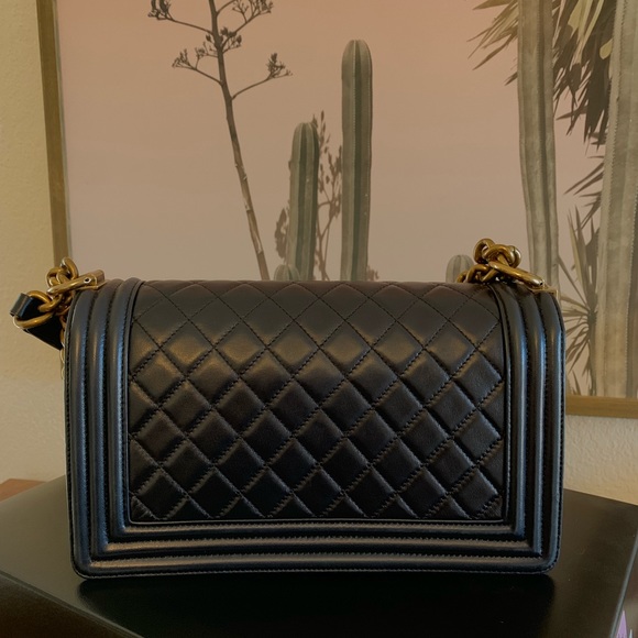 Chanel Boy Boy Flap Old Medium - Picture 4 of 8